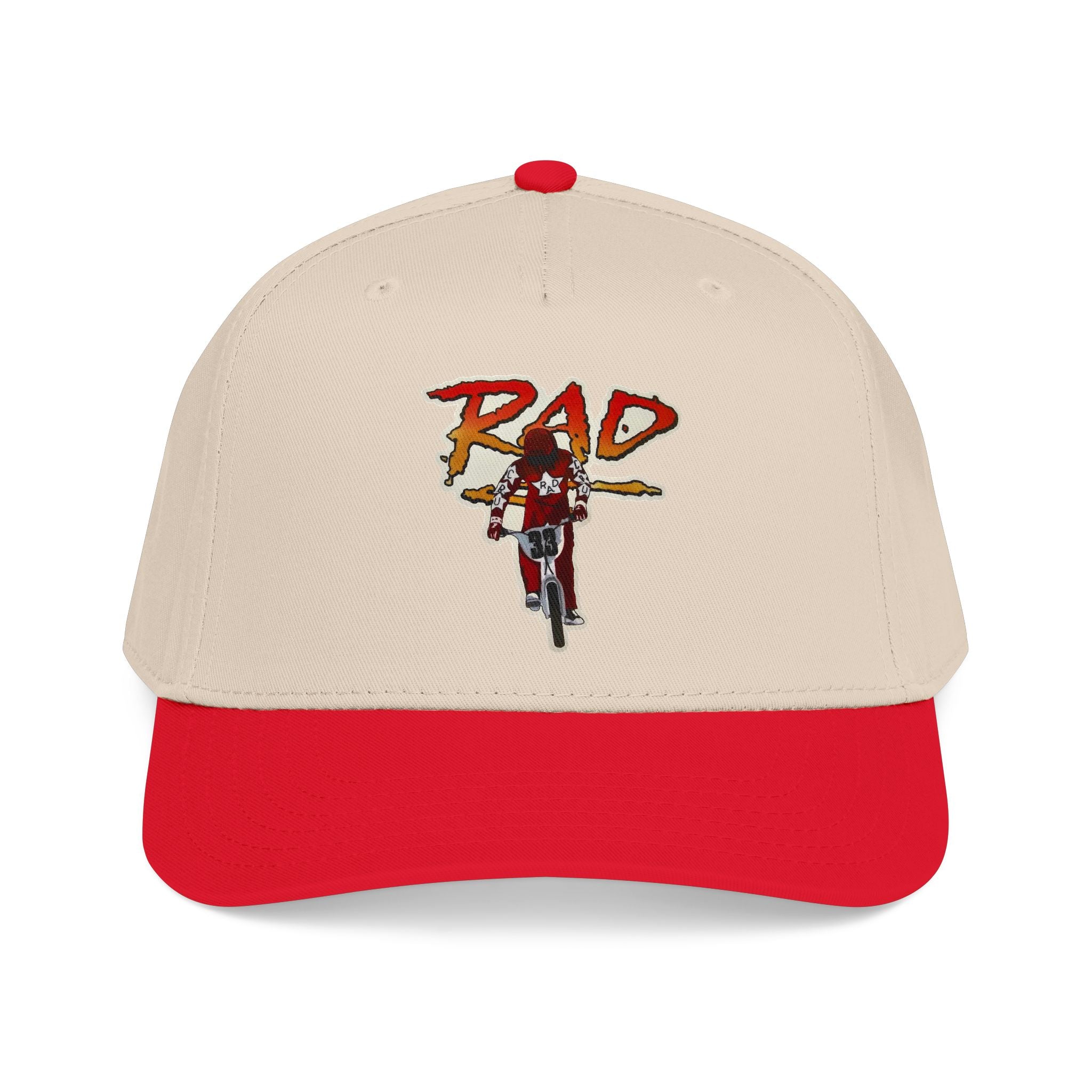 Rad- Dirt Bike Cap — Retro Motocross Baseball Hat