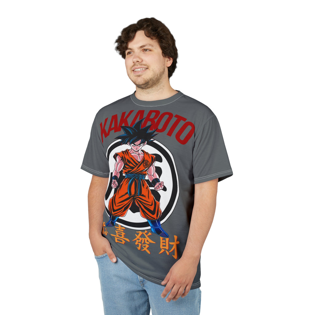 Dragon-Graphic Tee — 'KAKABOTO' Asian-Inspired Martial Artist Design