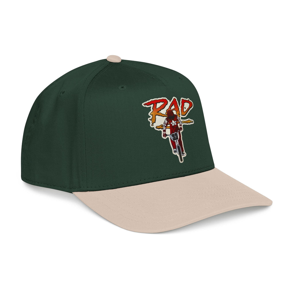 Rad- Dirt Bike Cap — Retro Motocross Baseball Hat