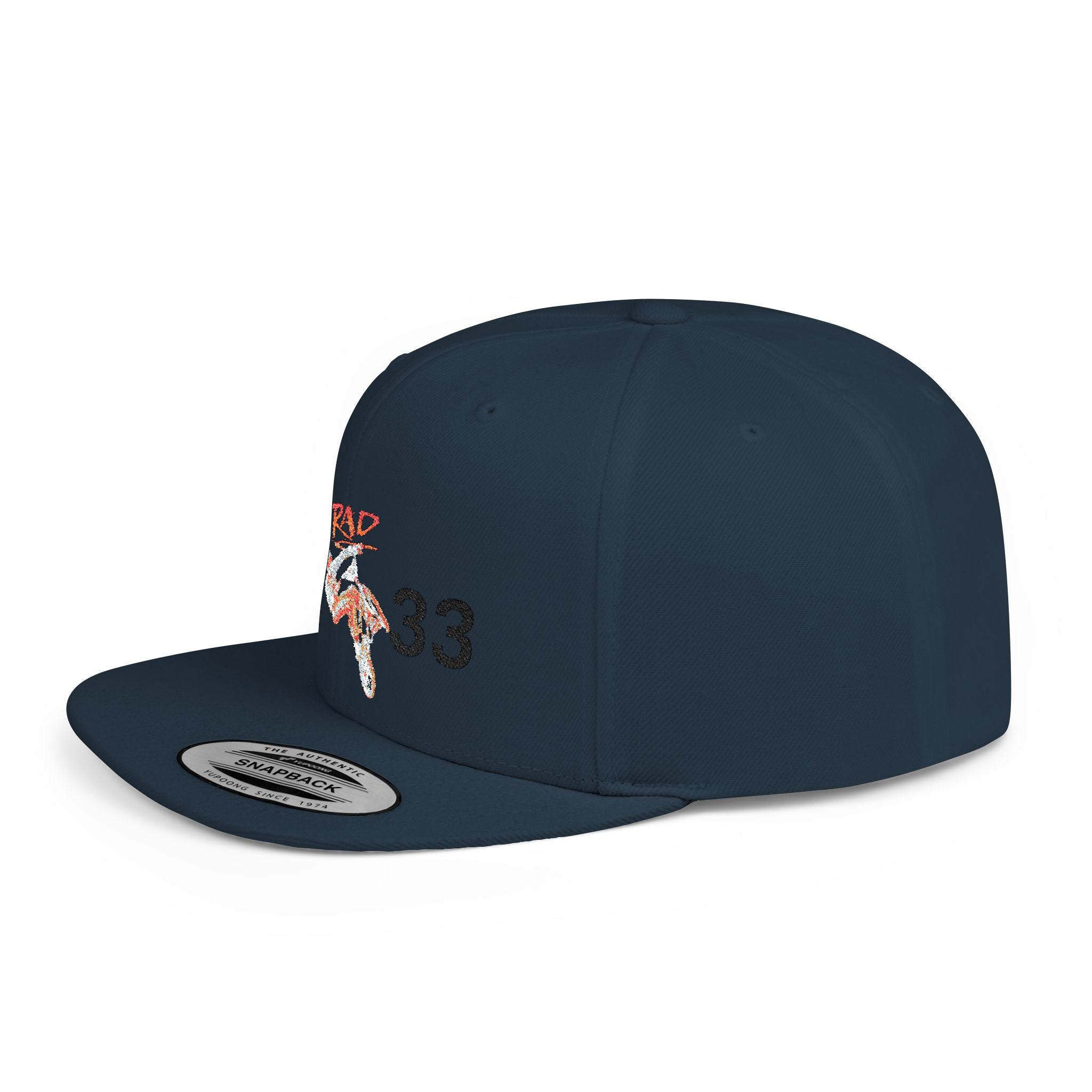 Rad-Flat Bill Snapback