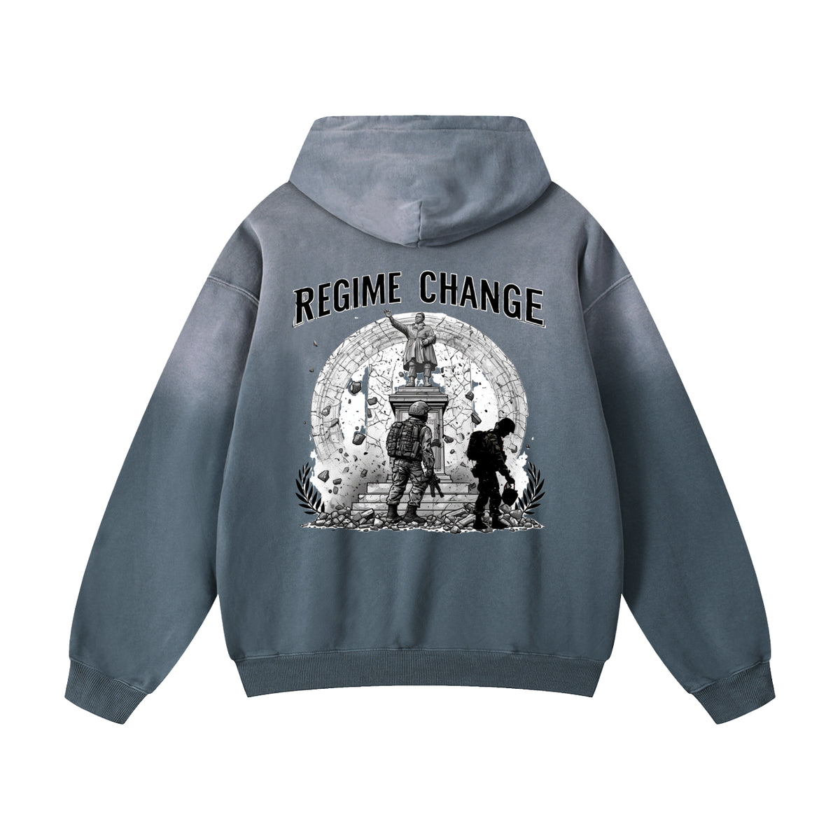 Ant- Heavyweight Sunfade Oversized Hoodie