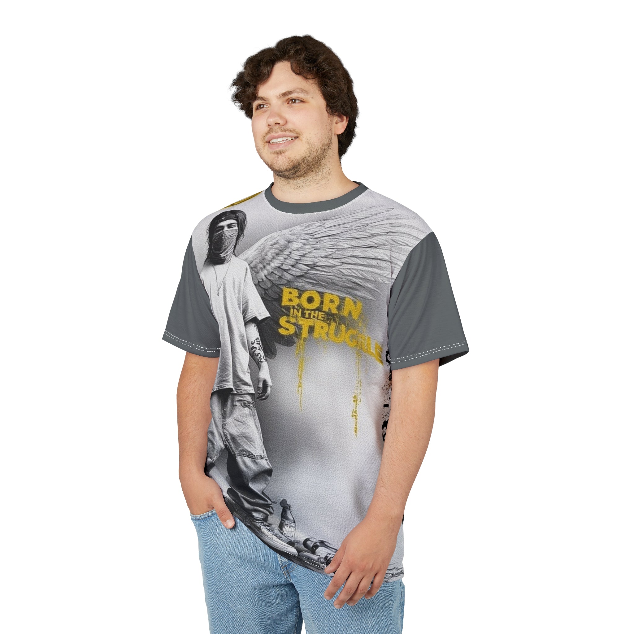 Mindset-Born in the Struggle Tee — Urban Angel Graphic Shirt