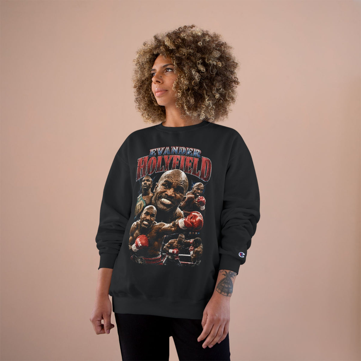 Retro Champion Tribute-Boxing Legend Sweatshirt