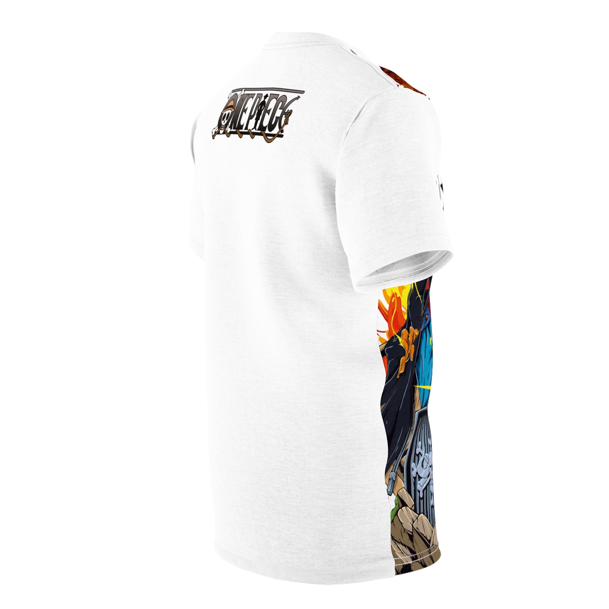 Anime- Pirate Crew All-Over Print Tee — One Piece Luffy, Ace & Sabo Graphic Shirt