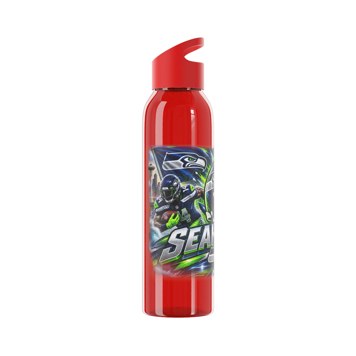 ZzTeam-Helmet Graphic Water Bottle