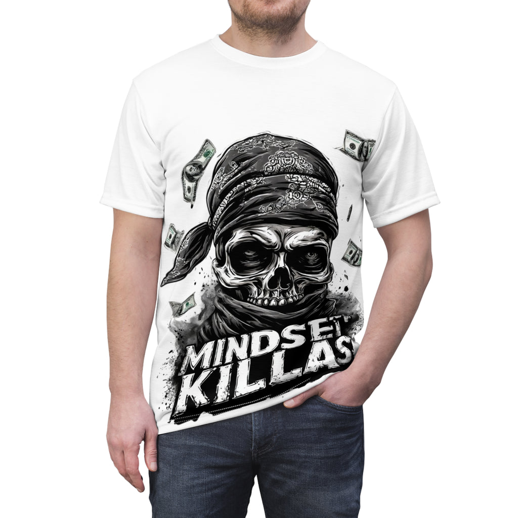 Mindset- Killas Skull Tee — Edgy Skull Graphic T-Shirt