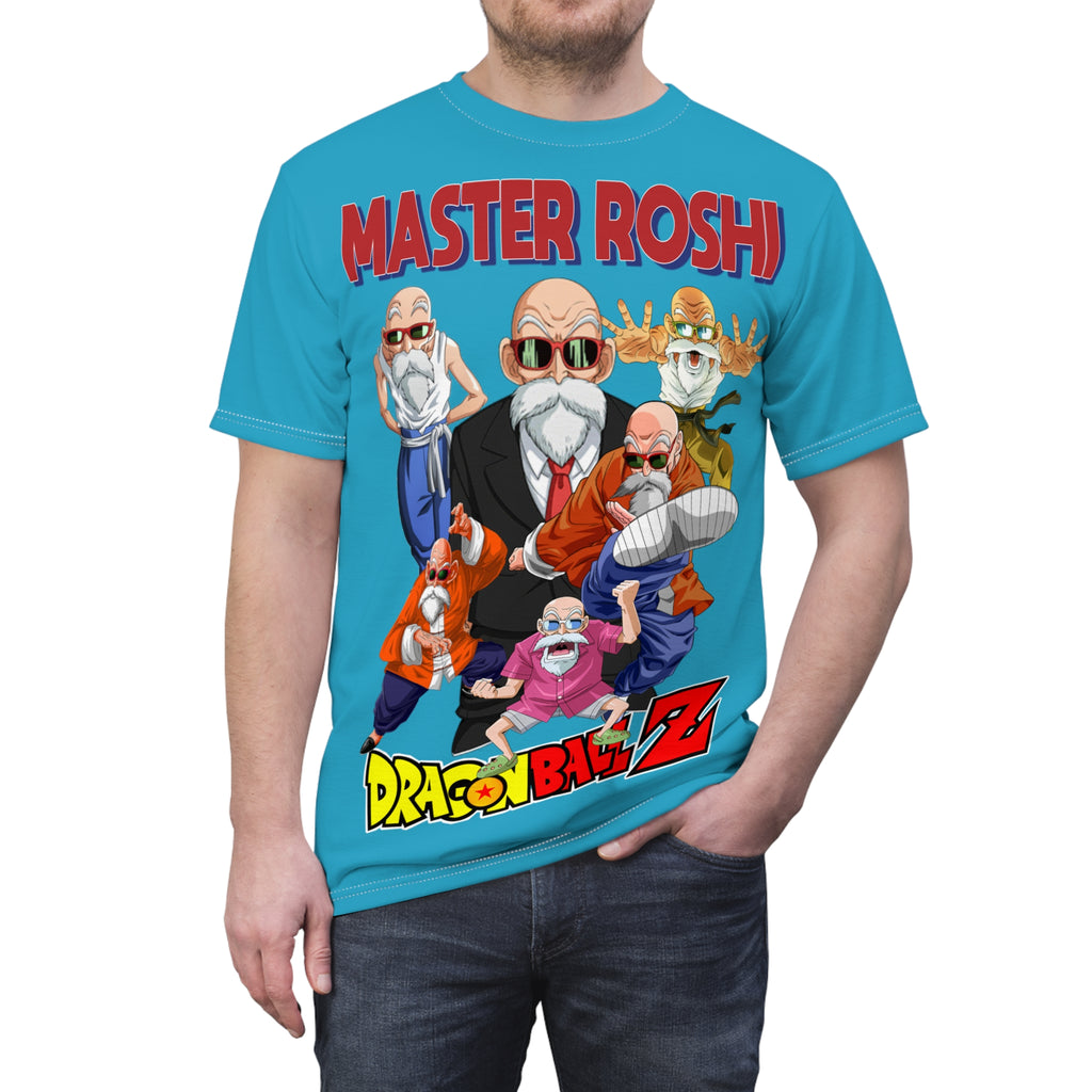 Dragon--Master Roshi Dragon Ball Z Tee — Vintage Anime Martial Arts Graphic Shirt