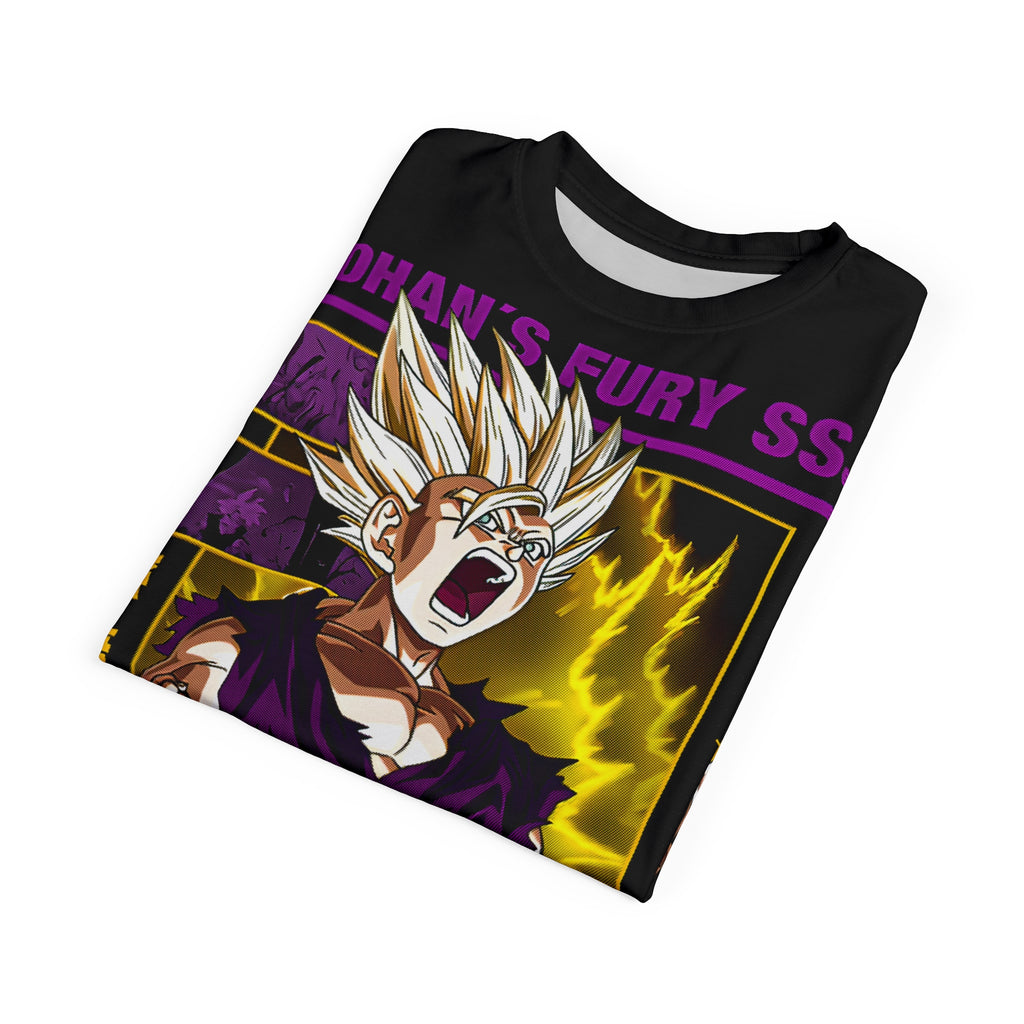 Dragon-Gohan's Fury SSJ2 Tee — Anime Super Saiyan Graphic Shirt