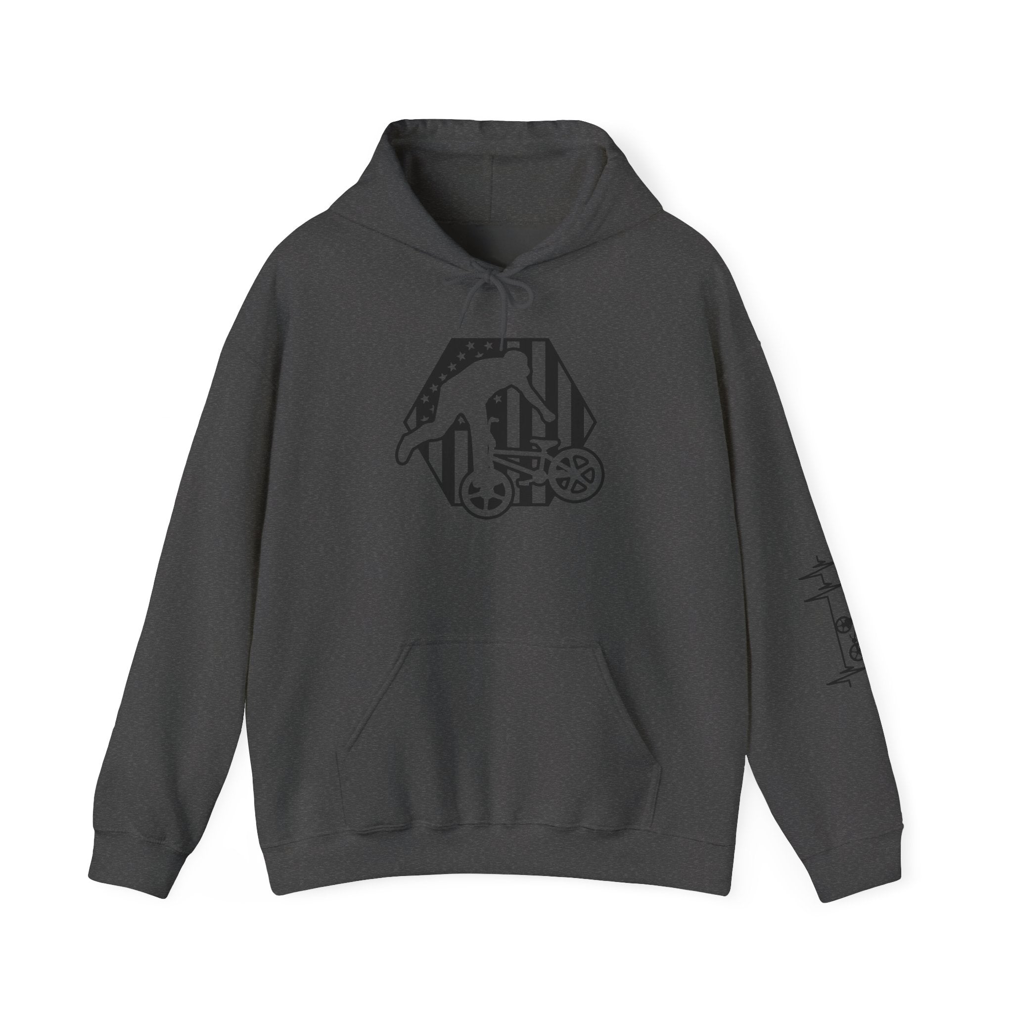 Rad-BMX Is Importanter Hoodie — Funny BMX Rider Sweatshirt