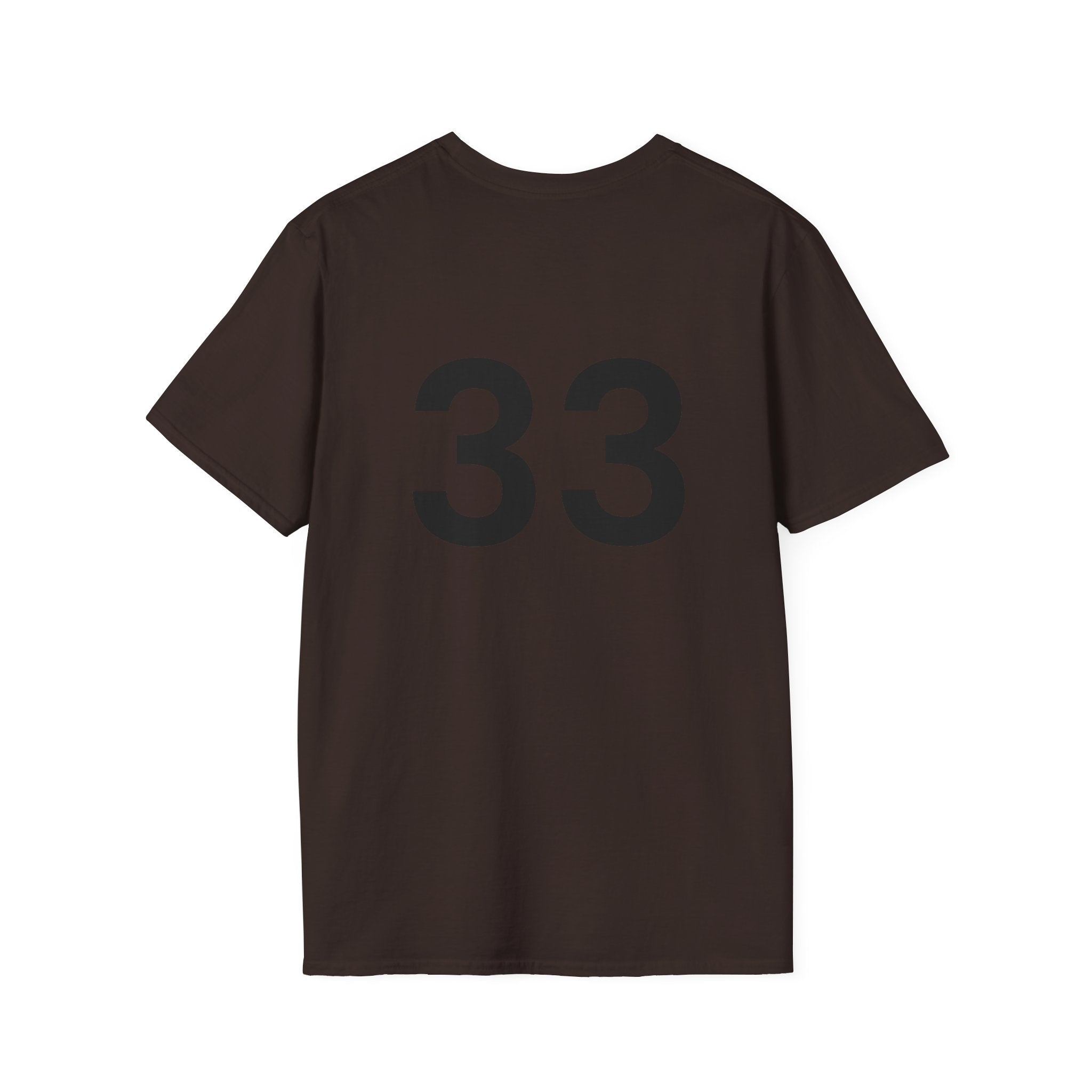 Rad- Life T-Shirt — Motocross Rider Tee with Back Number 33
