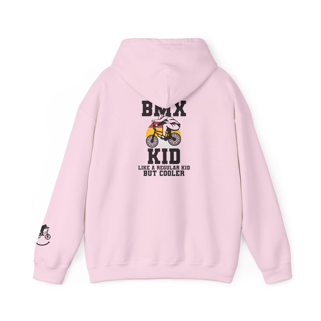 Rad-BMX Kid Hoodie — "Like a Regular Kid But Cooler" Youth BMX Pullover