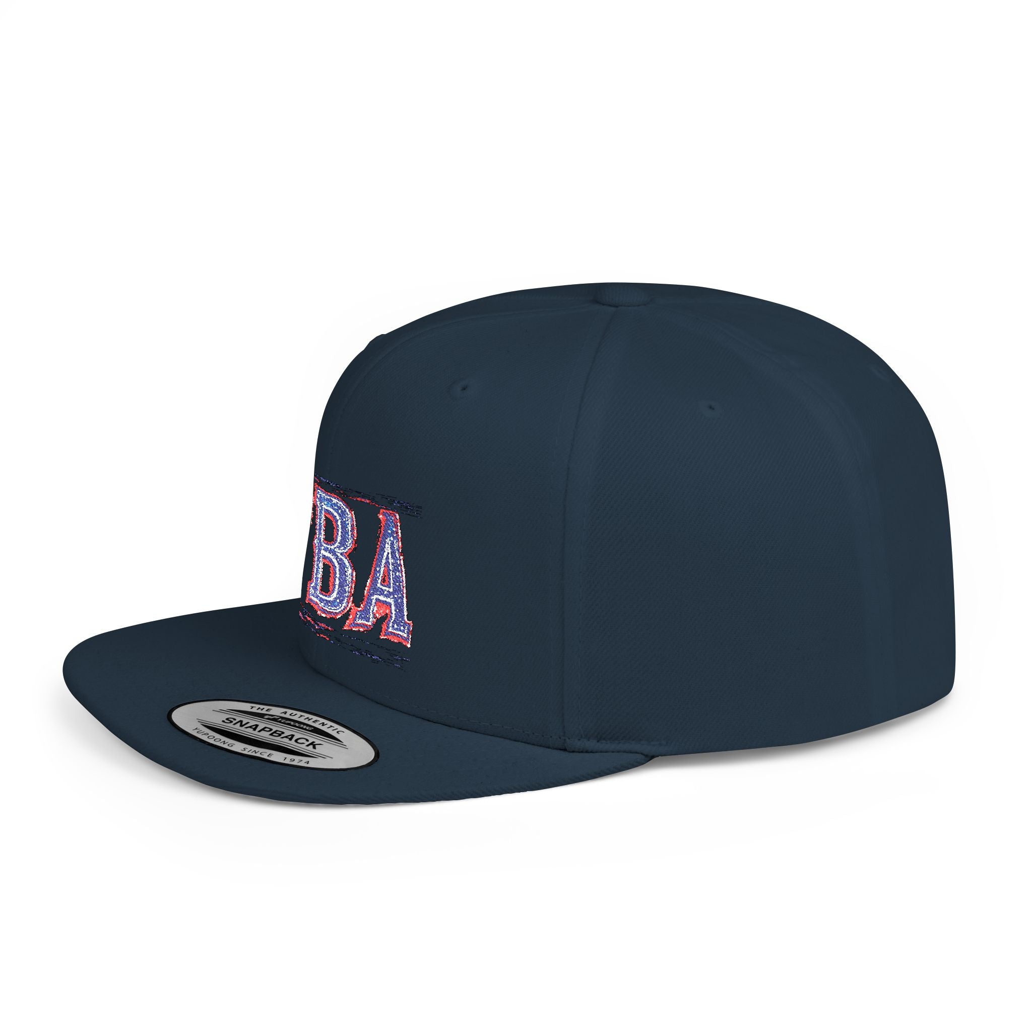 FBA- Distressed Patch Snapback Hat