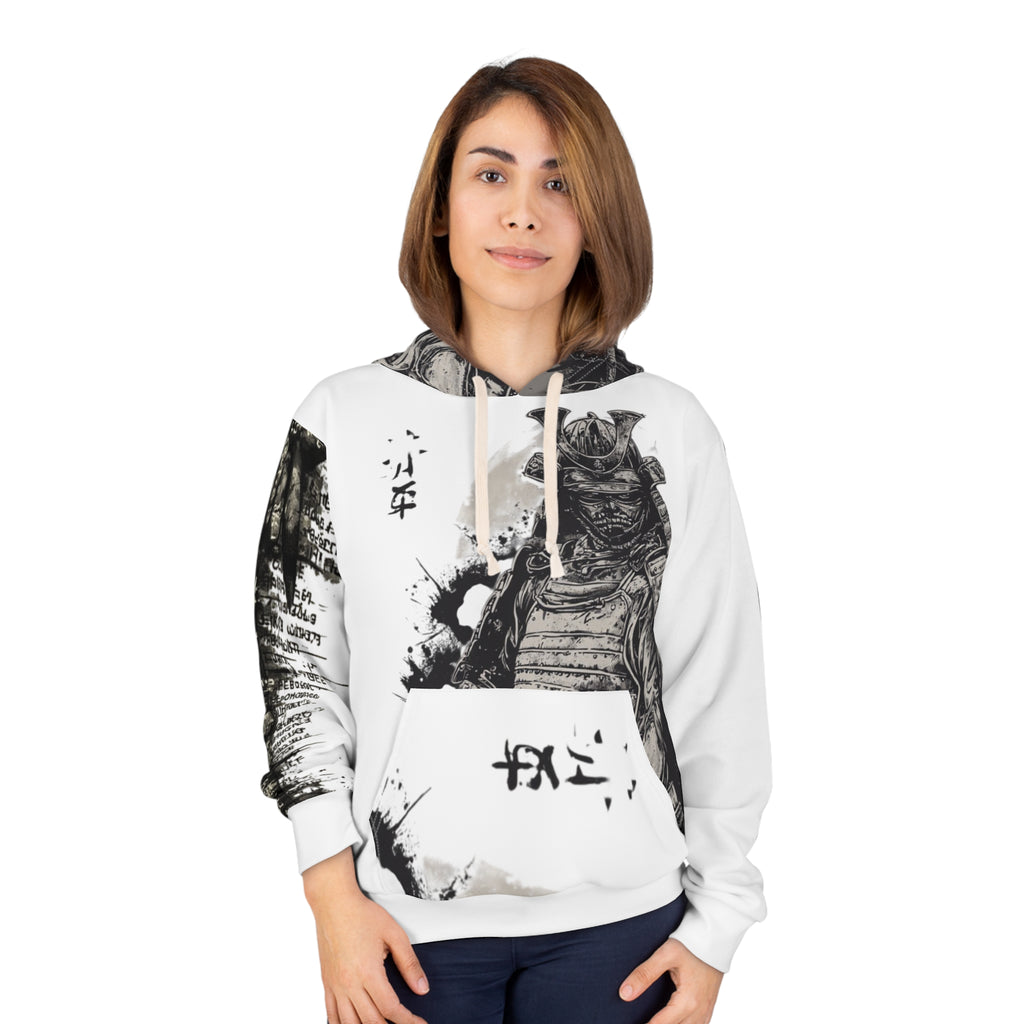 Mindset- Samurai Warrior Unisex Pullover Hoodie - Bold Graphic Design