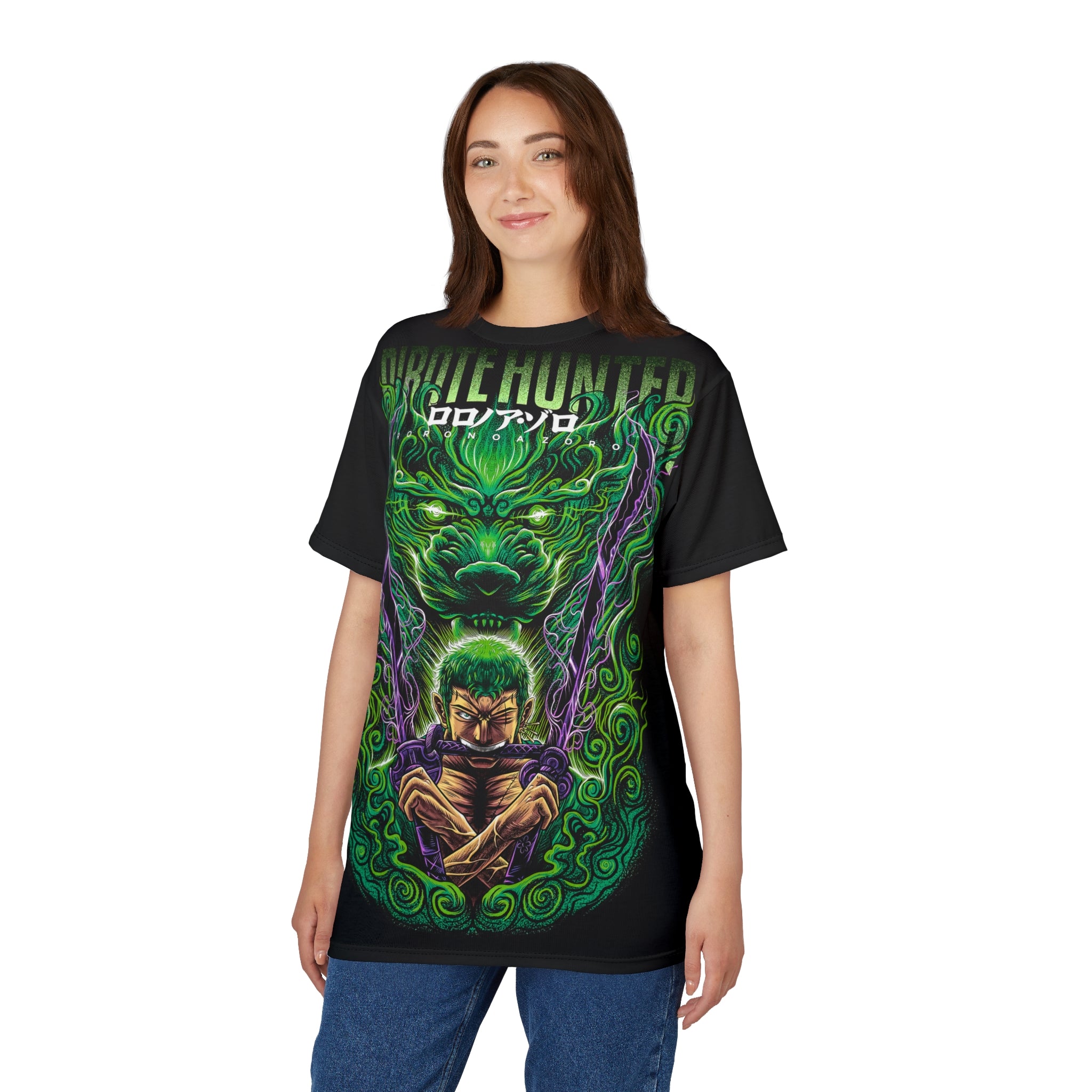 Anime- Hunter Anime Tee — Samurai Graphic Shirt