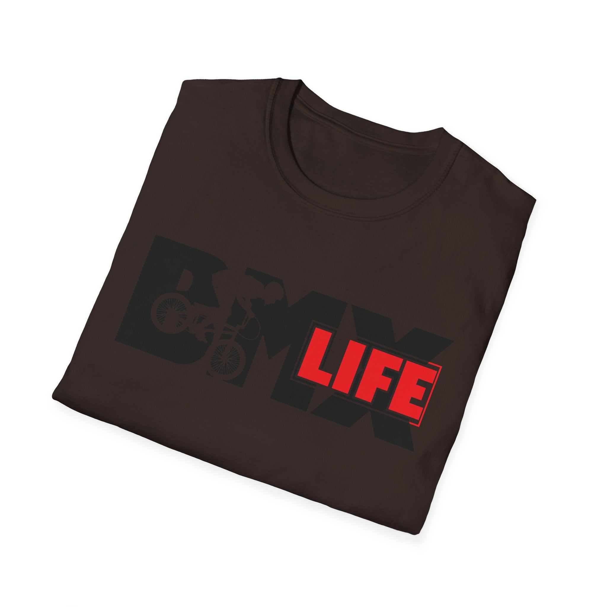 Rad- Life T-Shirt — Motocross Rider Tee with Back Number 33