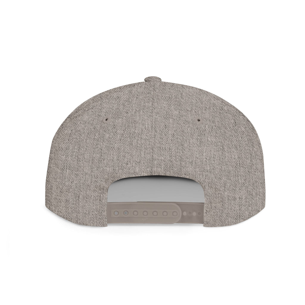 Mindset-Snapback Hat — "Kille" Skull Graphic Flat Bill Cap
