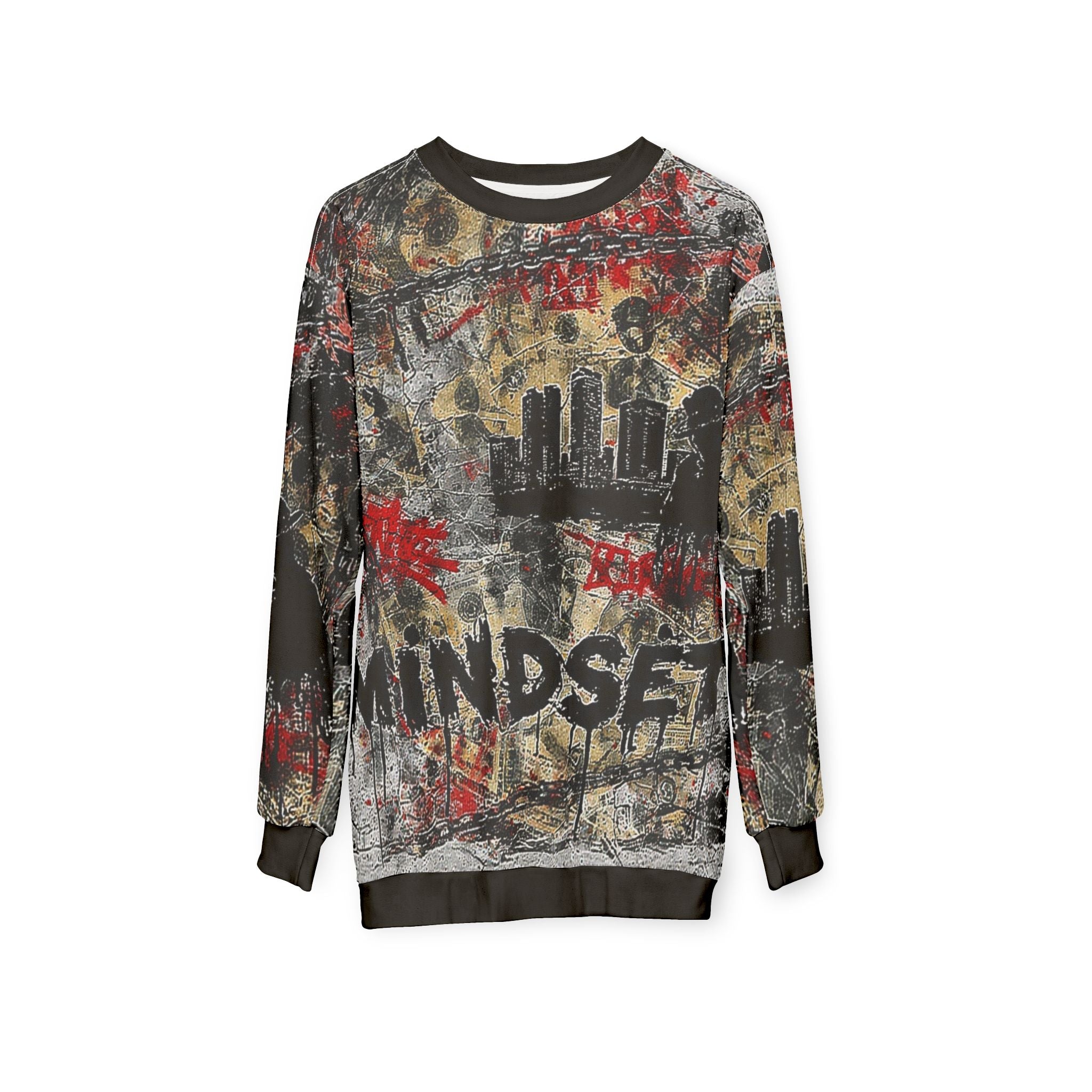 Mindset- Sweatshirt — Urban Street Art All-Over Print