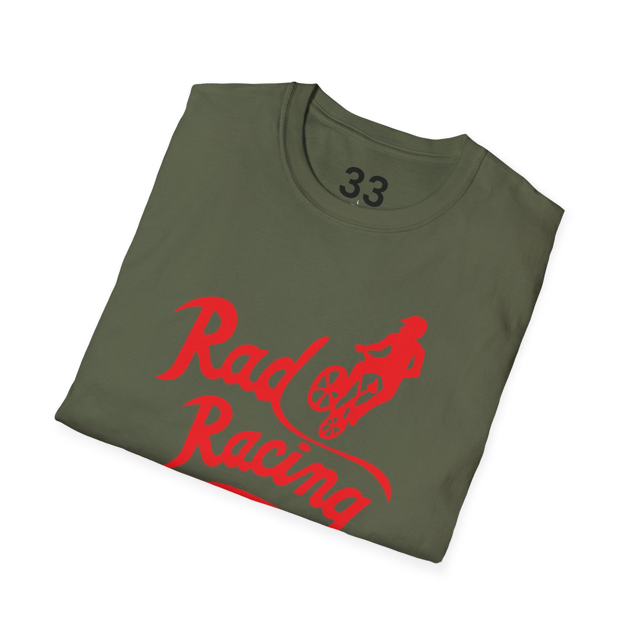 Rad- Racing T-Shirt — Vintage BMX & Motocross Graphic Tee