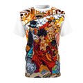 Anime- Pirate Crew All-Over Print Tee — One Piece Luffy, Ace & Sabo Graphic Shirt
