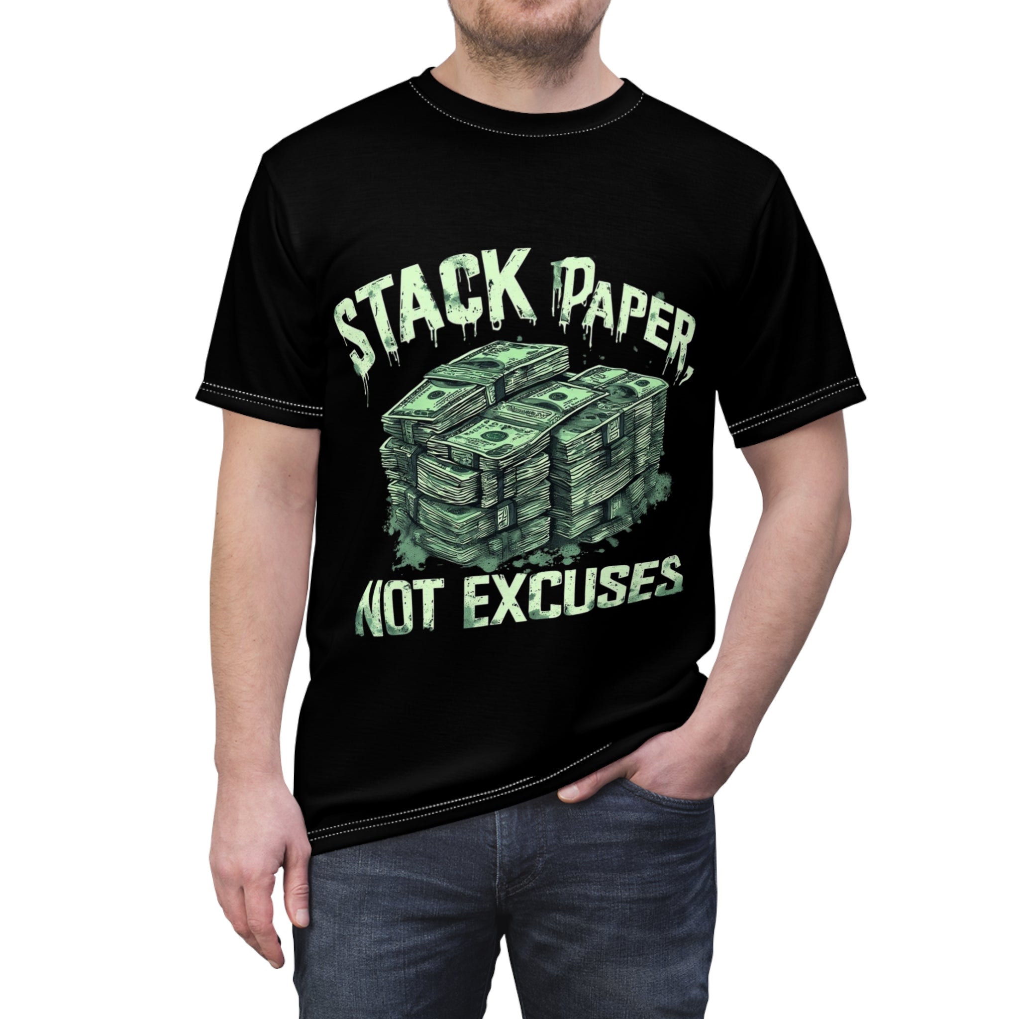 Mindset-Stack Paper Not Excuses T-Shirt