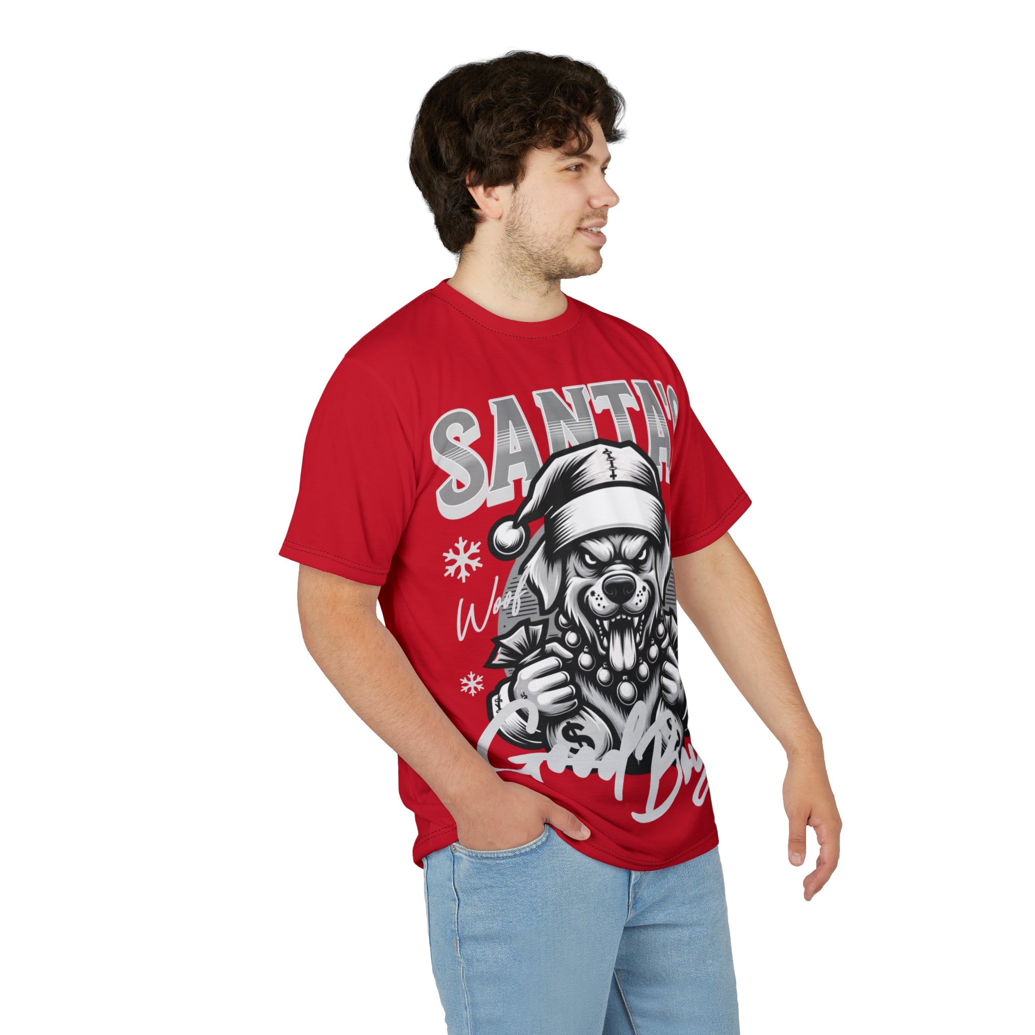 Santa's Good Boy Tee — Festive Dog Christmas Shirt