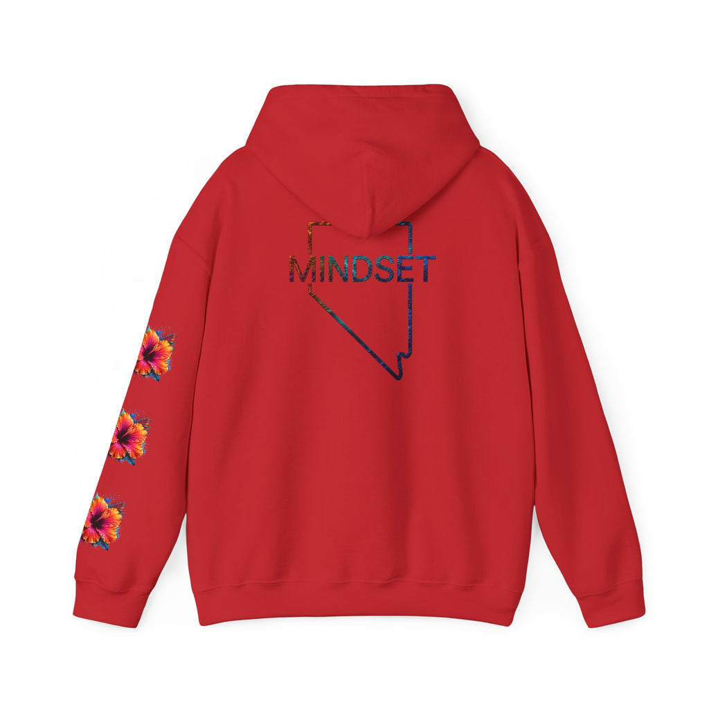 Tiff-Mindset Nevada Floral Hoodie — ‘Dream Believe’ Graphic Pullover