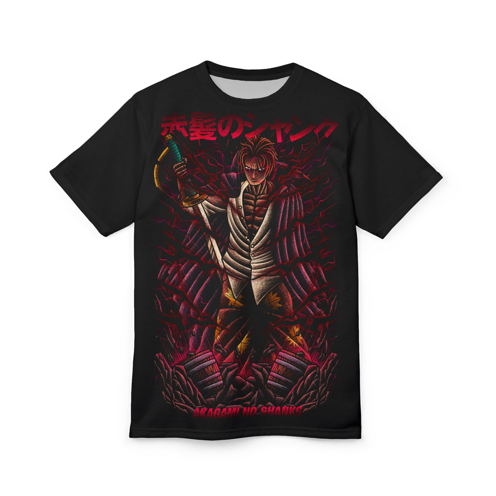 Anime- Shank Anime Warrior T-Shirt — Japanese Graphic Tee