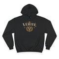 Verité -Champion Hoodie — "Built on Truth & Purpose" White Pullover