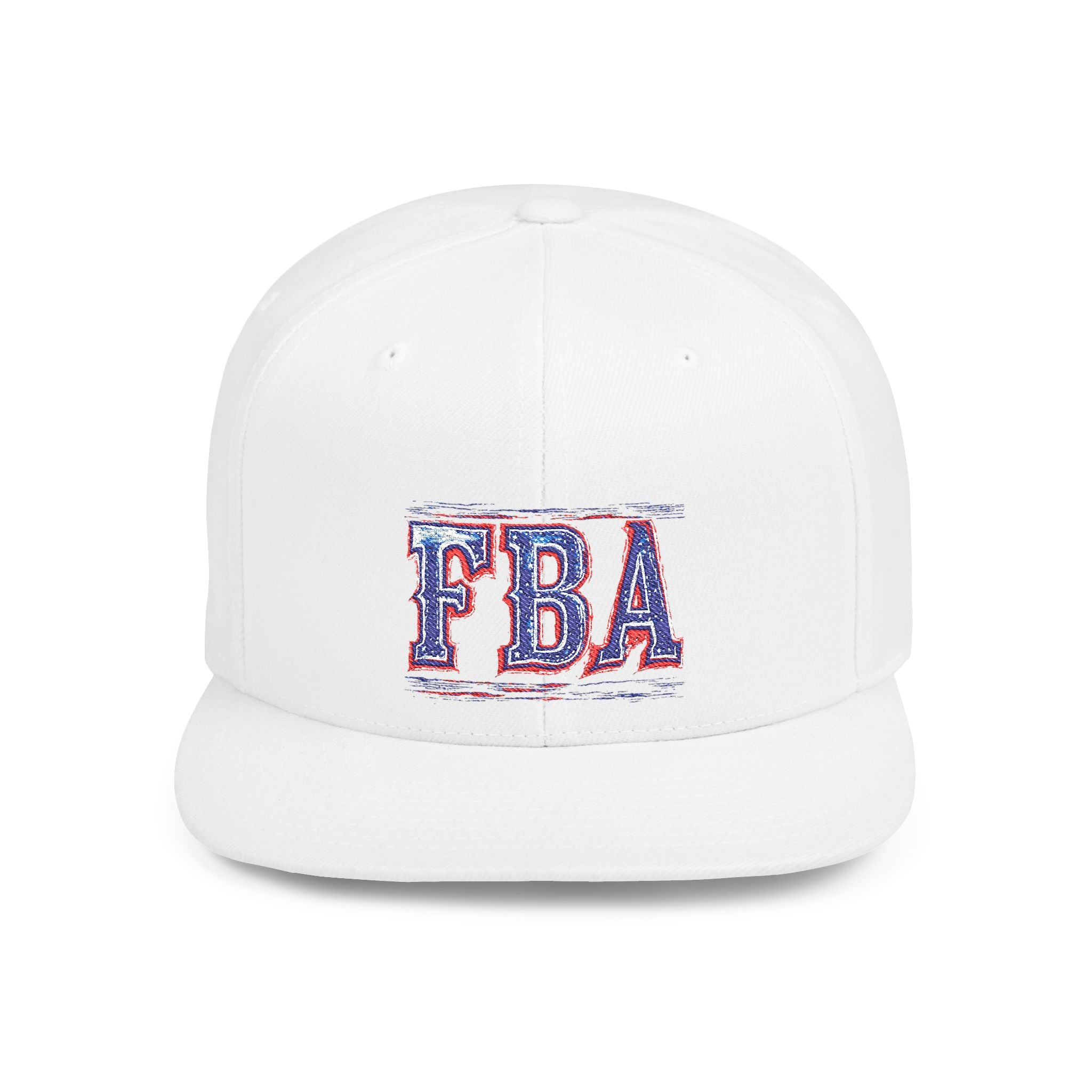 FBA- Distressed Patch Snapback Hat