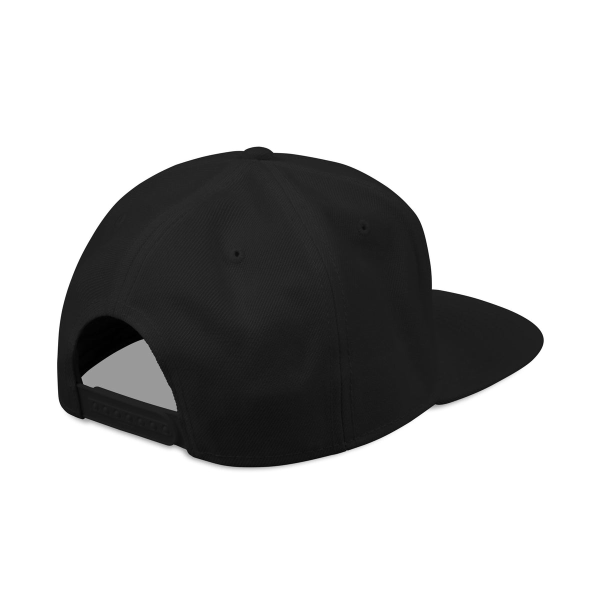 Hat-Embroidered Gold Graffiti Snapback Hat
