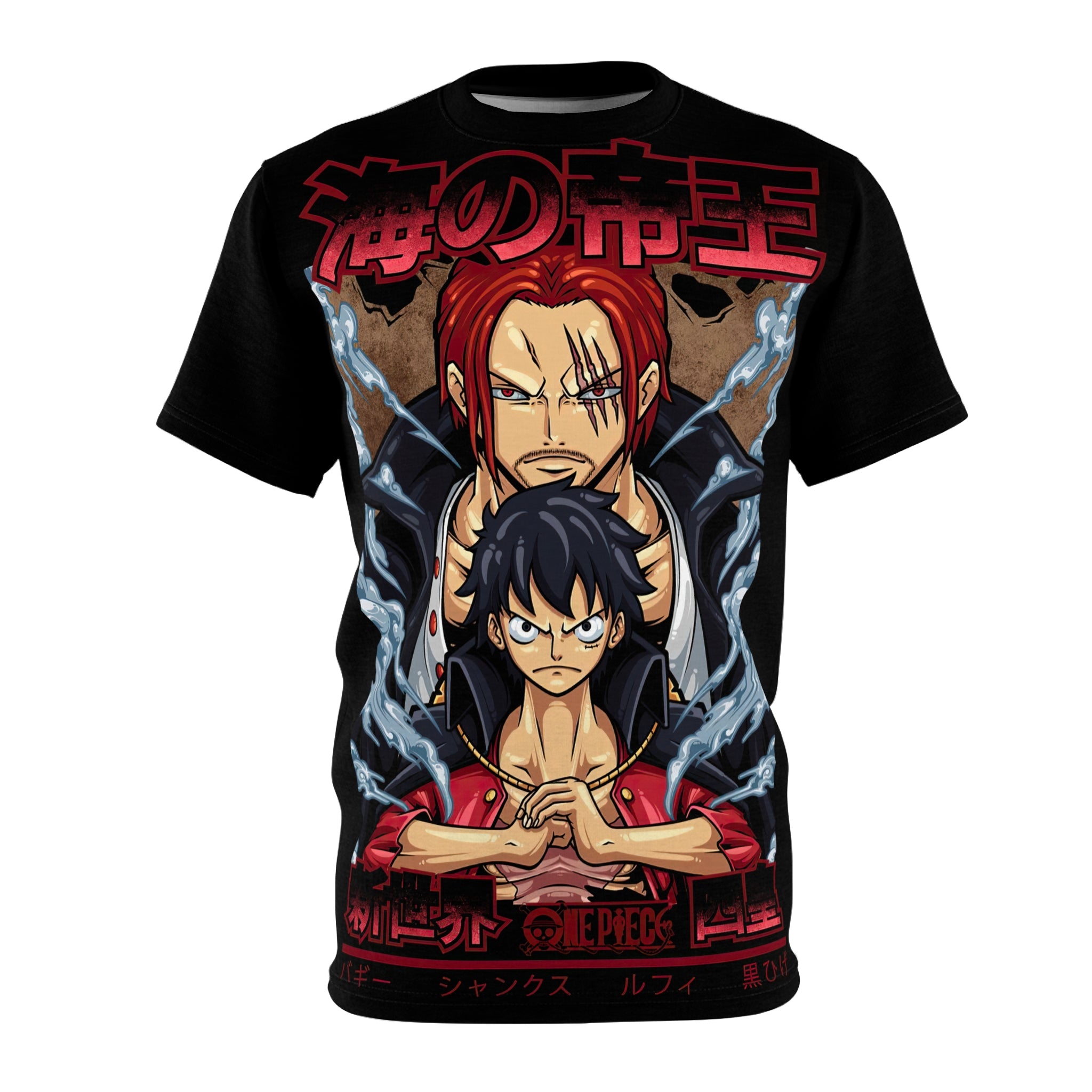 Anime- Pirate Crew T-Shirt — 'King of the Sea' Graphic Tee