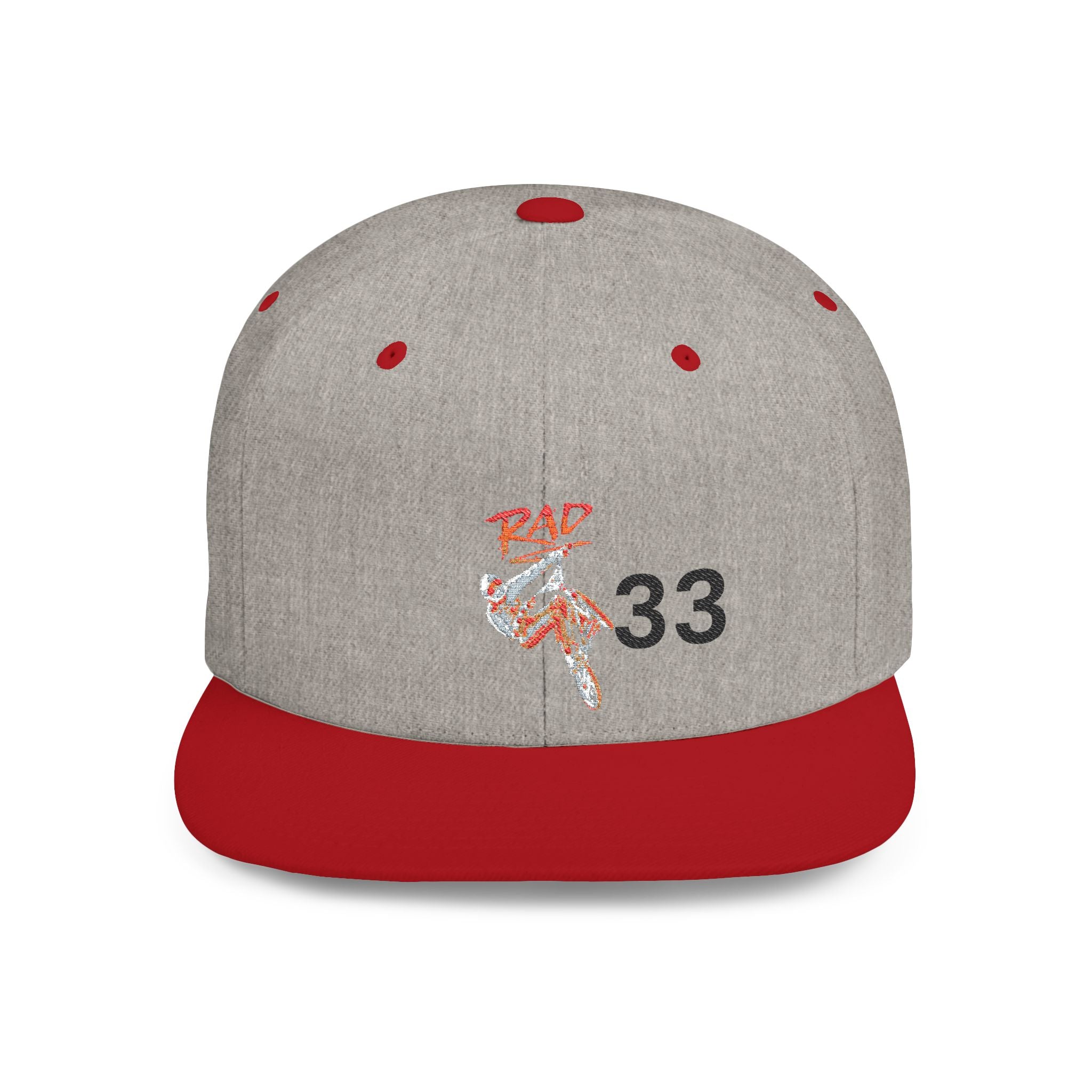 Rad-Flat Bill Snapback