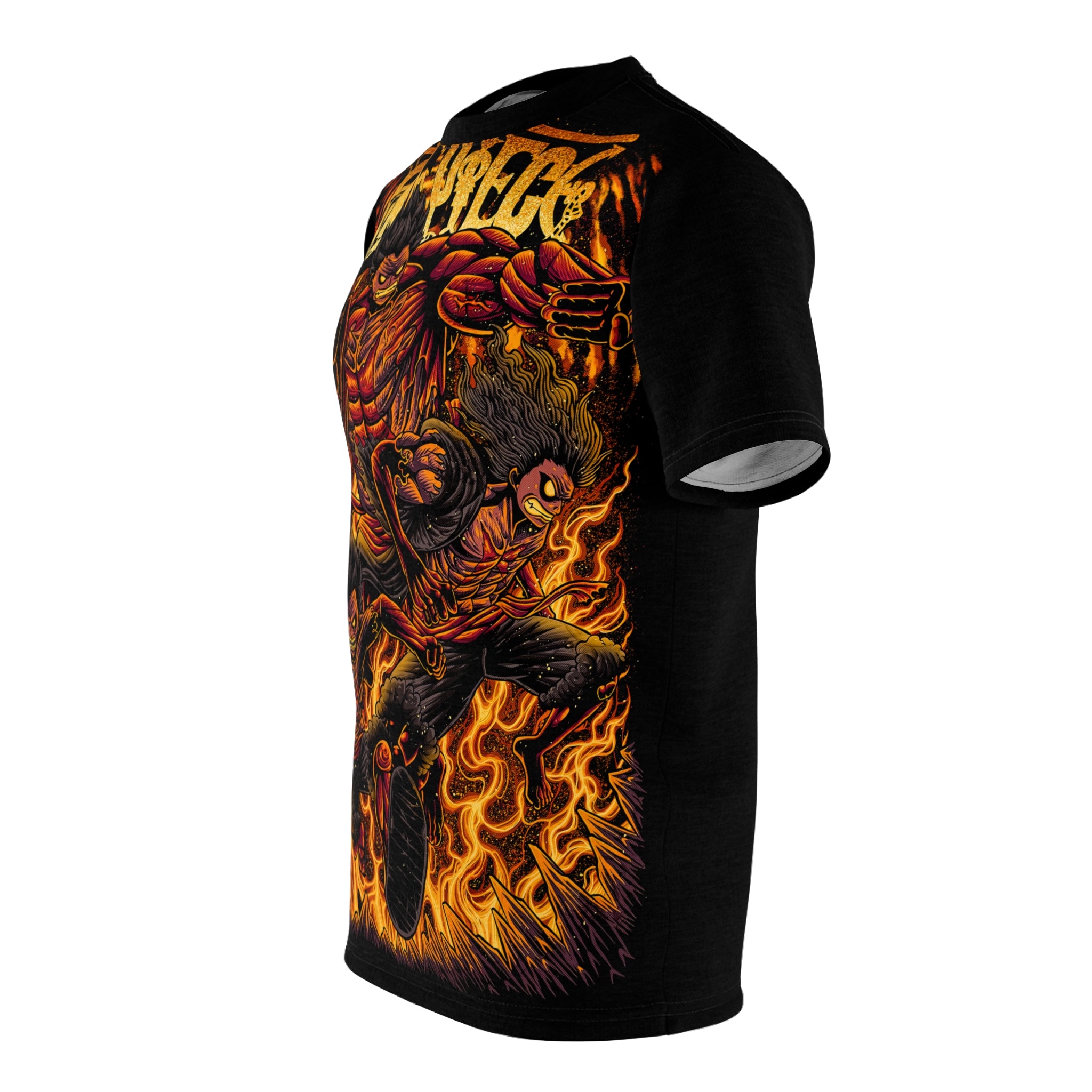 Anime- Fourth Flames Graphic Tee