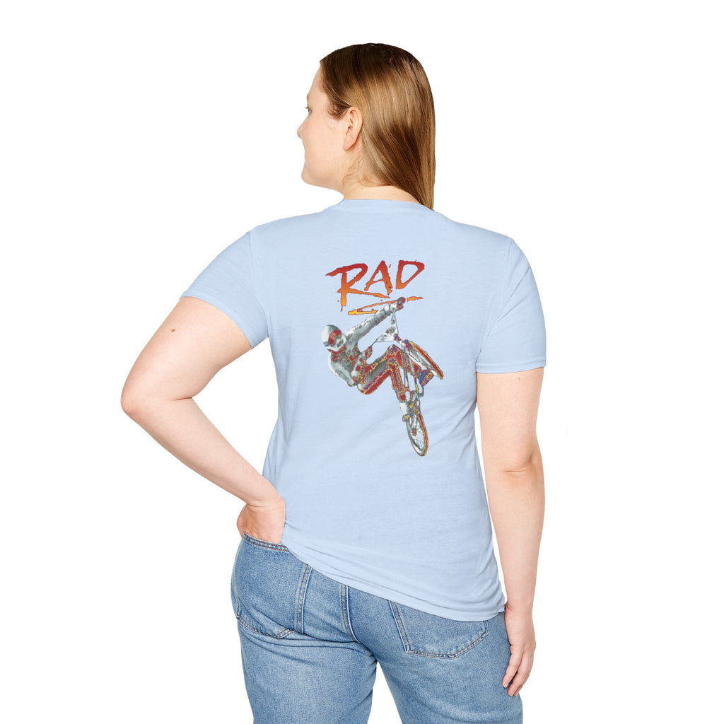 Rad- Racing T-Shirt — Vintage Motocross BMX Graphic Tee