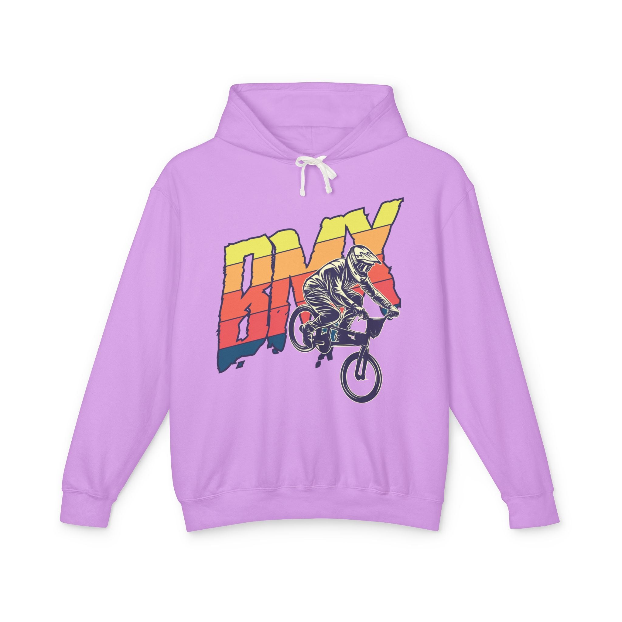 Rad- BMX Vintage Rider Hoodie — Retro BMX Sweatshirt for Cyclists & Fans