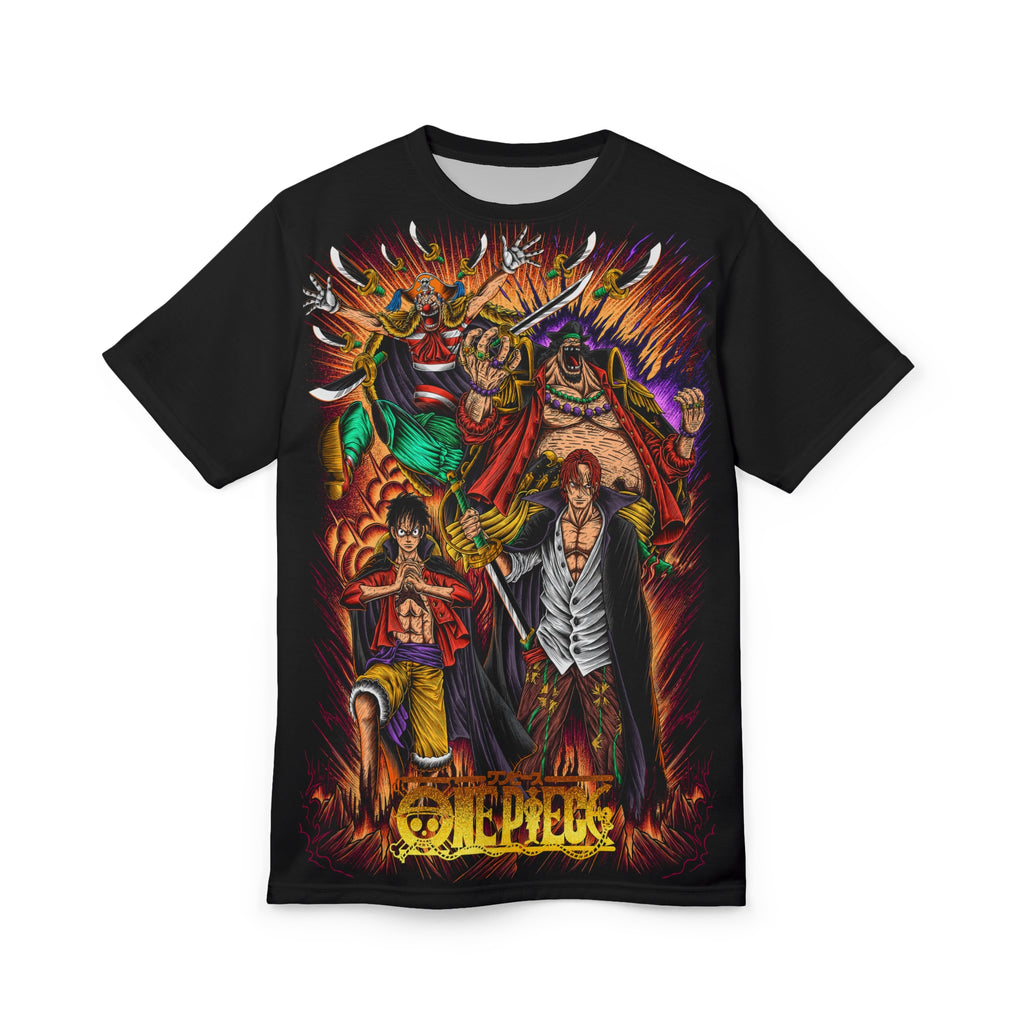 Anime- Thriller Bark Crew Graphic Tee — Pirate Anime All-Over Print