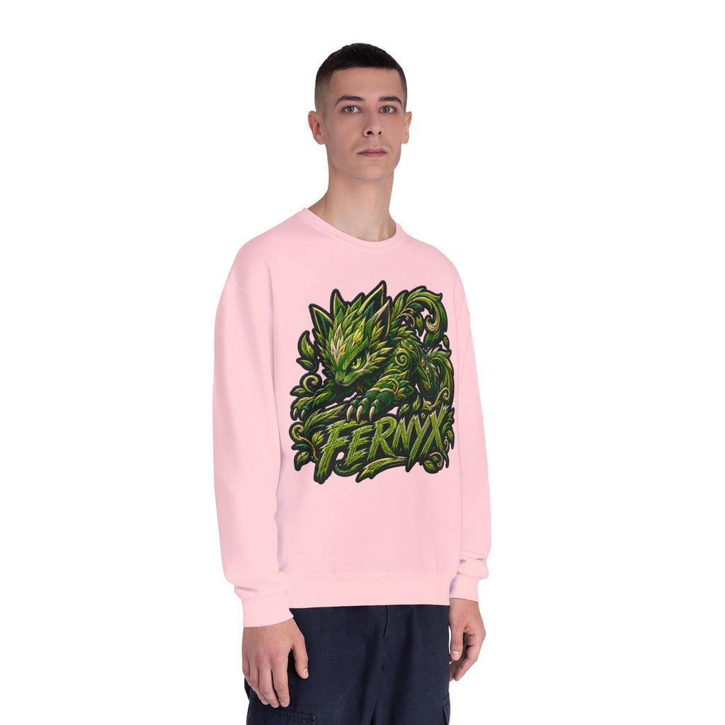 Shadow- "FERNYX" Green Graffiti Crewneck
