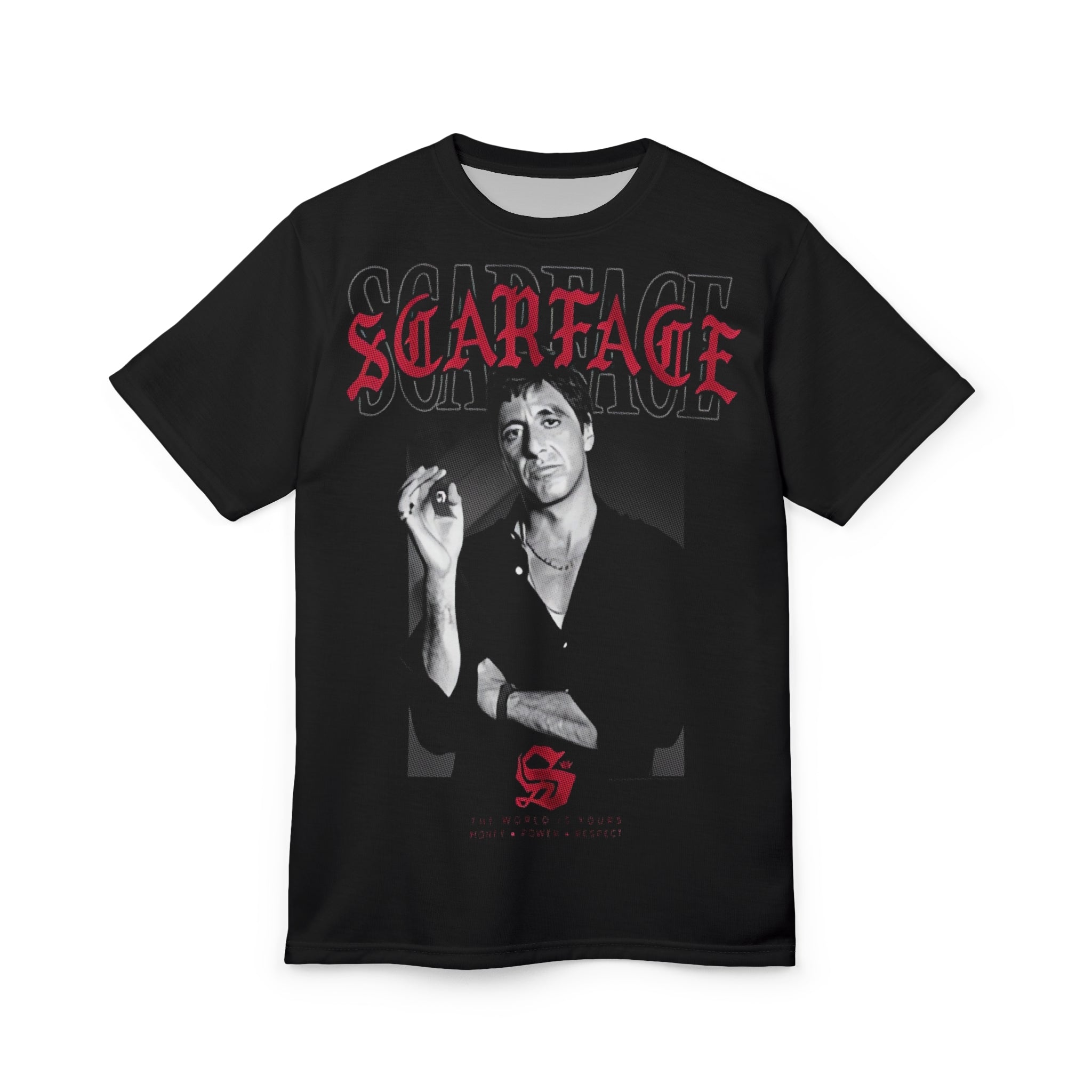 Movie- Portrait Tee – Retro Pacino Movie Graphic T-Shirt