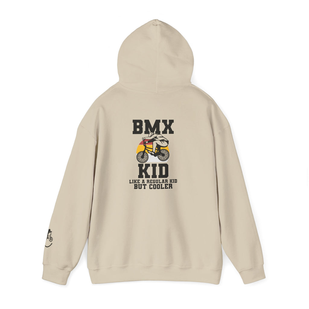 Rad-BMX Kid Hoodie — "Like a Regular Kid But Cooler" Youth BMX Pullover