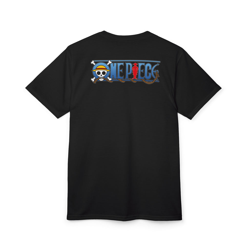 Anime -Straw Hat Trio Graphic Tee — Bold Pirate Crew All-Over Print