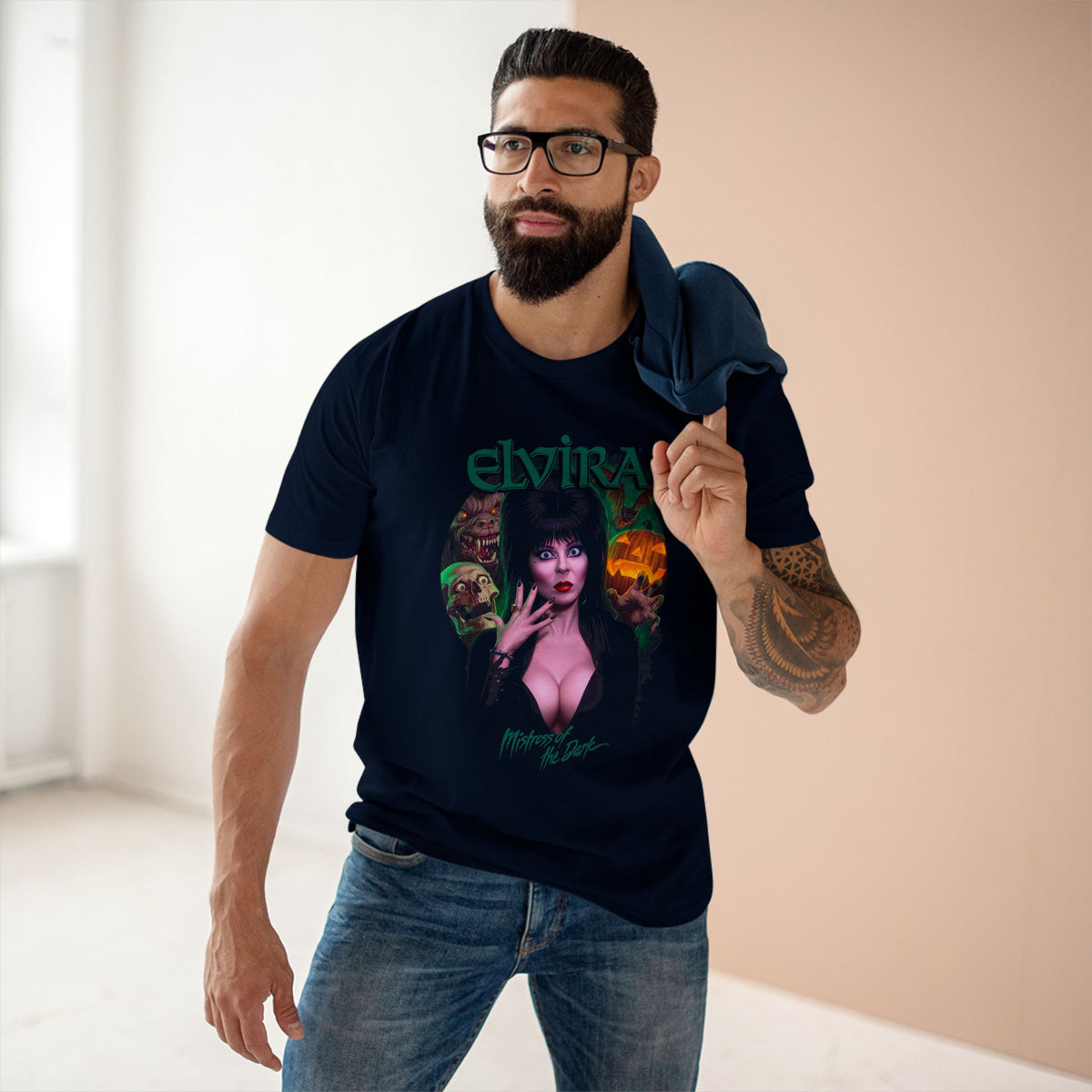 Tee-Horror Icon Graphic — Retro Halloween Shirt