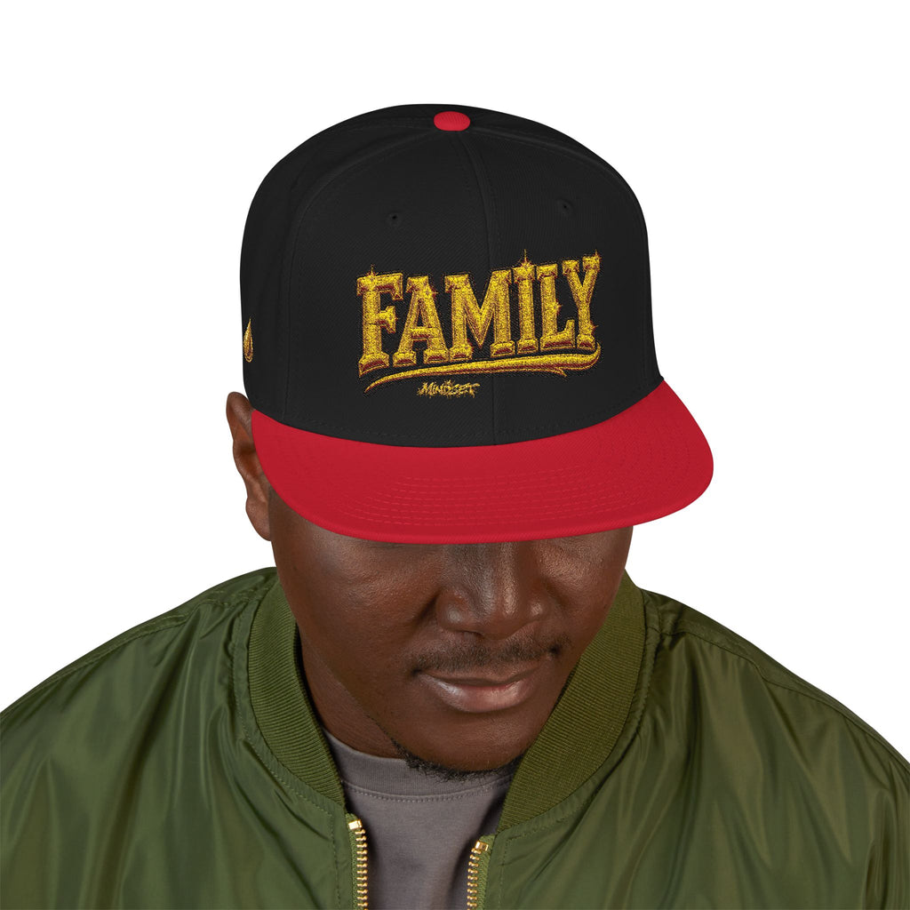 Hat- 'Family' Gold Snapback Hat – Urban Streetwear Cap