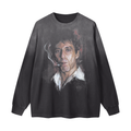 Gradient Washed Long Sleeve T-Shirt