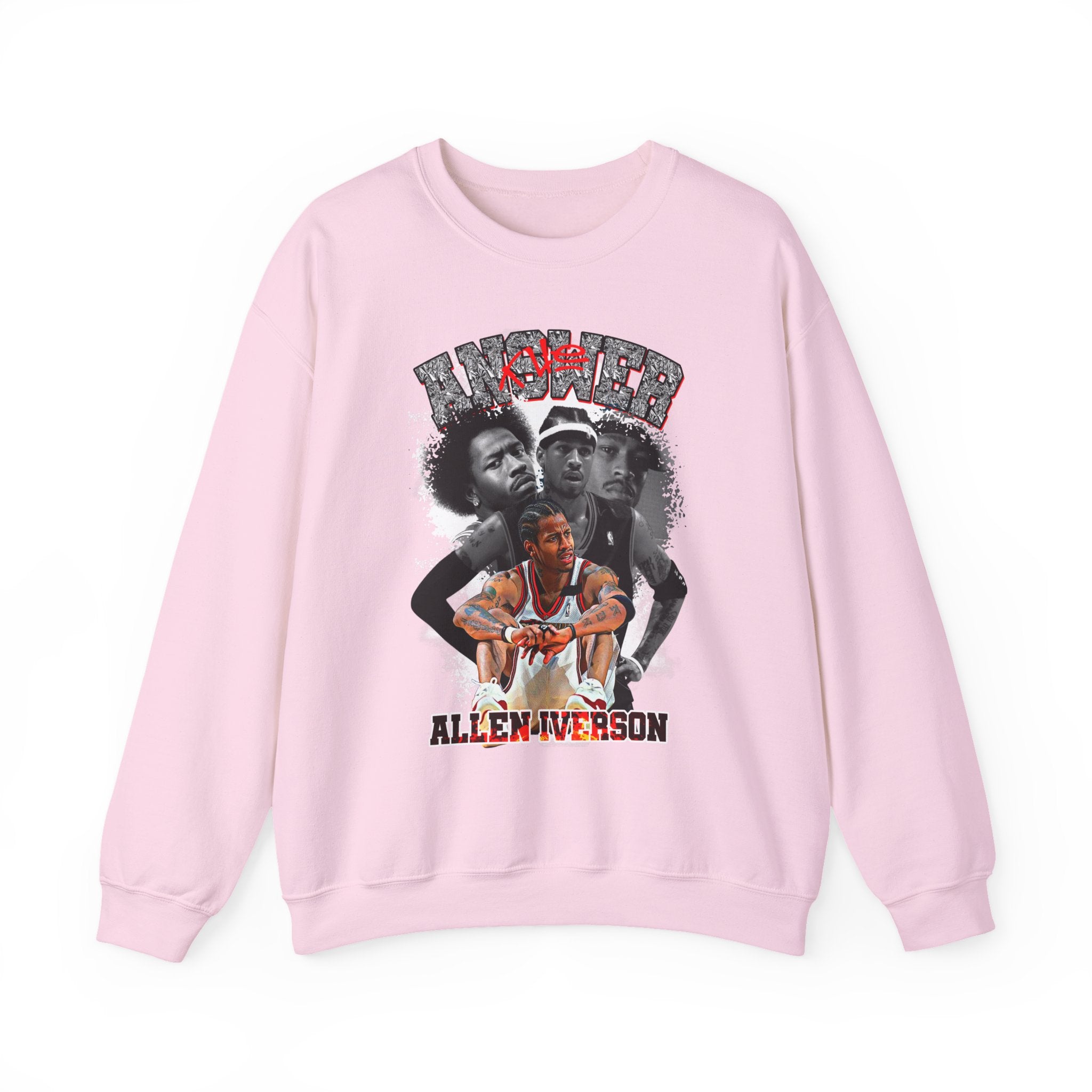 Retro-Allen Iverson Retro Crewneck Sweatshirt