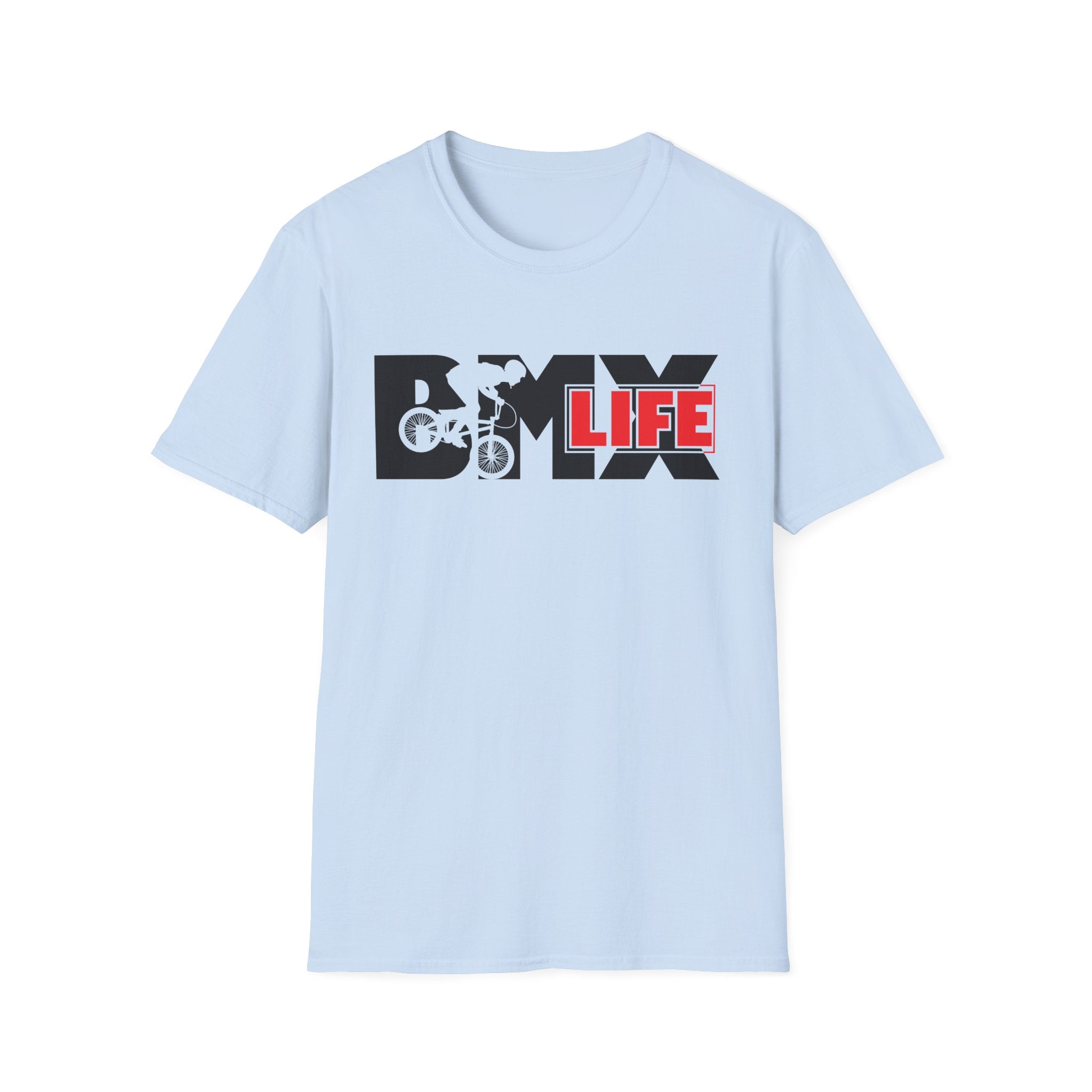 Rad- Life T-Shirt — Motocross Rider Tee with Back Number 33