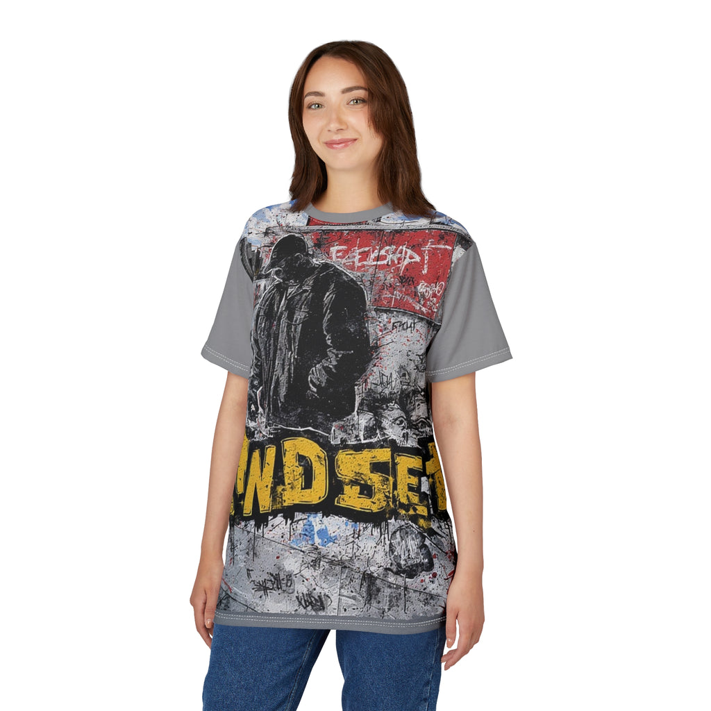 Mindset- Graffiti Tee — Urban Street Art All-Over Print T-Shirt
