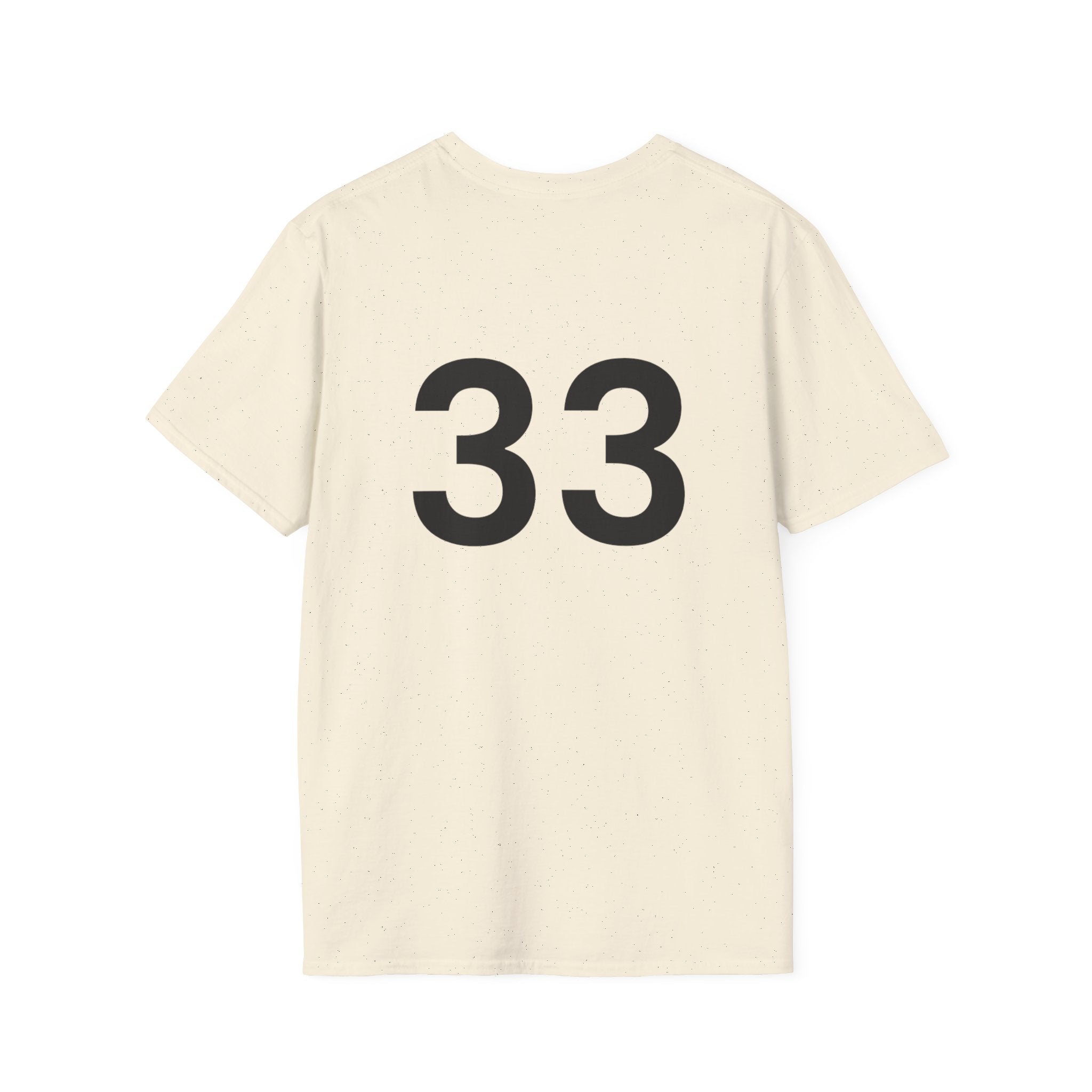 Rad- Life T-Shirt — Motocross Rider Tee with Back Number 33