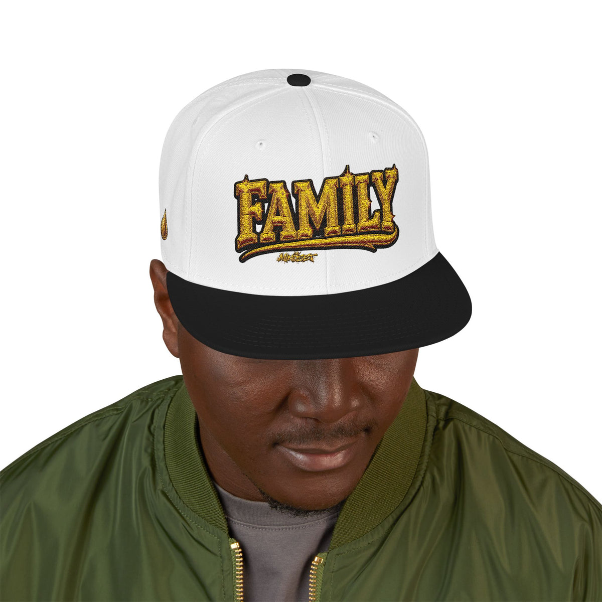Hat- 'Family' Gold Snapback Hat – Urban Streetwear Cap