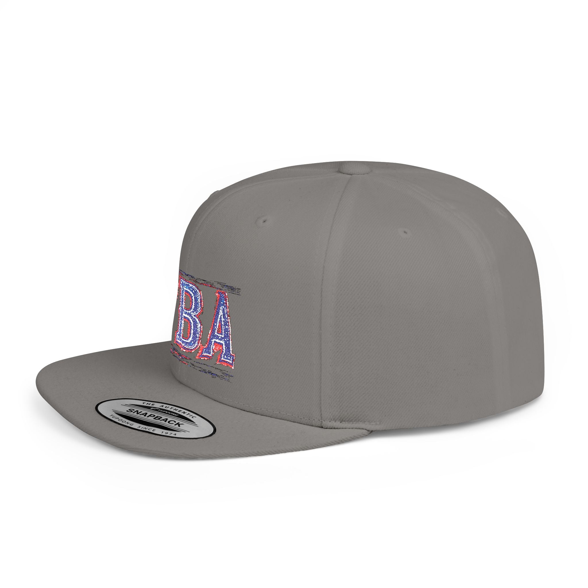 FBA- Distressed Patch Snapback Hat