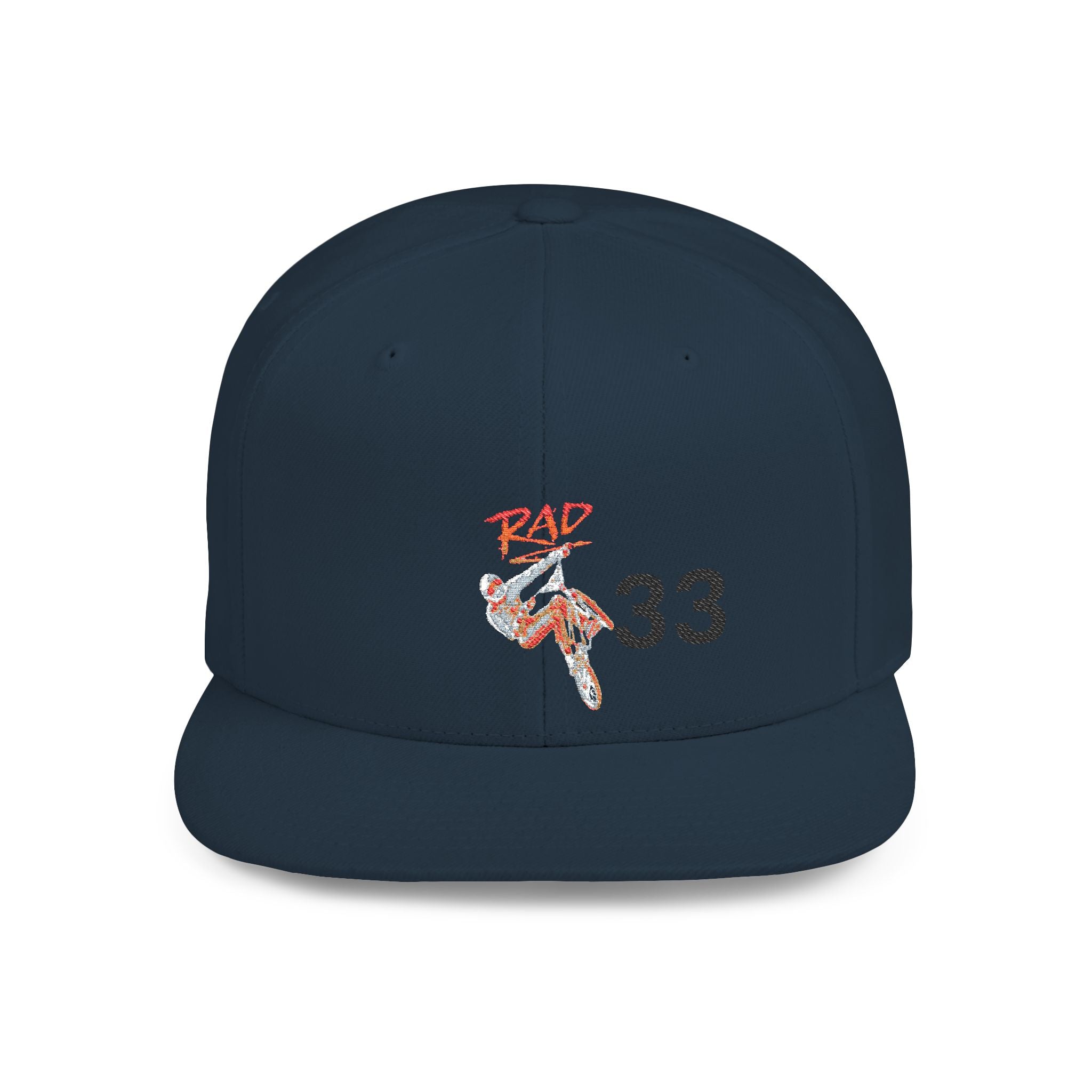 Rad-Flat Bill Snapback
